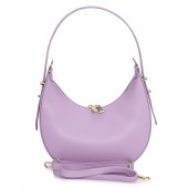Geanta dama piele naturala DiAmanti Grace Mov Lila D1519